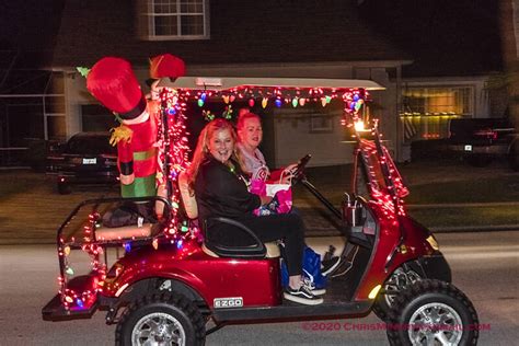 2020 Christmas Golf Cart Parade Images - North Merritt Island Homeowner ...