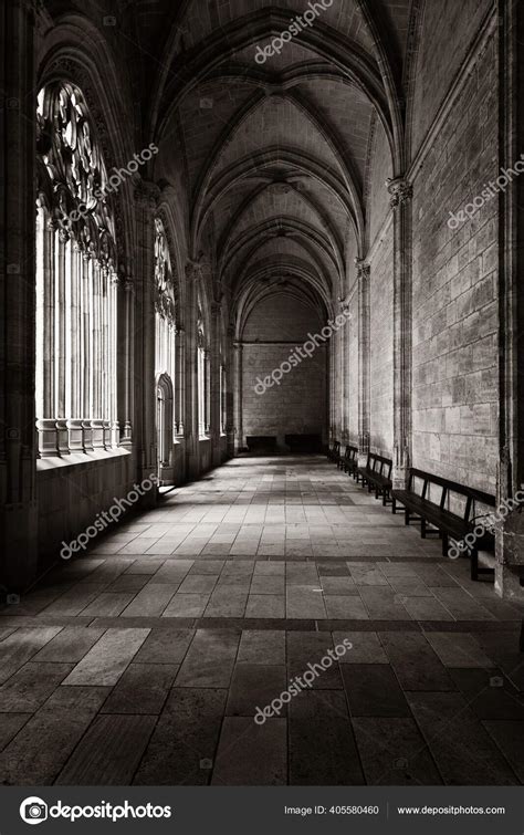 Ancient Architecture Cathedral Segovia Interior View Spain – Stock ...