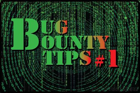 Bug Bounty Tips #1 - InfosecMatter