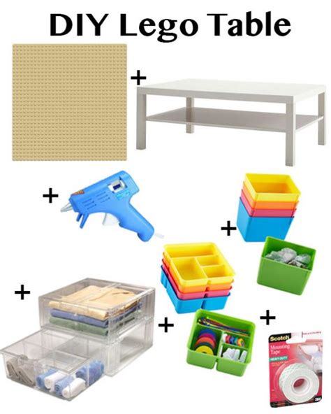 Ikea Hack-DIY Lego Table | Fancy Ashley