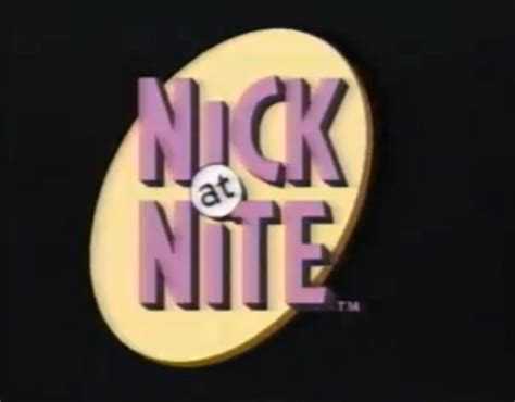 The old “Nick at Nite “ logo : r/nostalgia