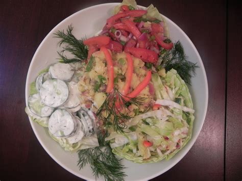 Persnickety: Veitshochheim Summer Salad (a Trio of German Salads)