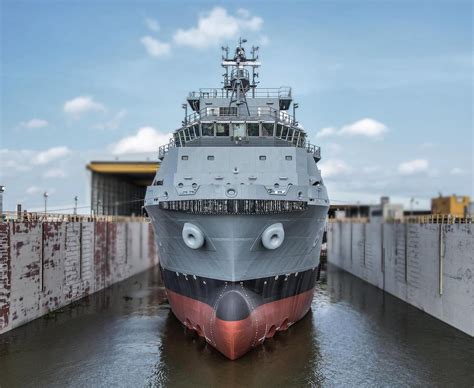 Bollinger Launches Navajo-Class Salvage Ship for U.S. Navy