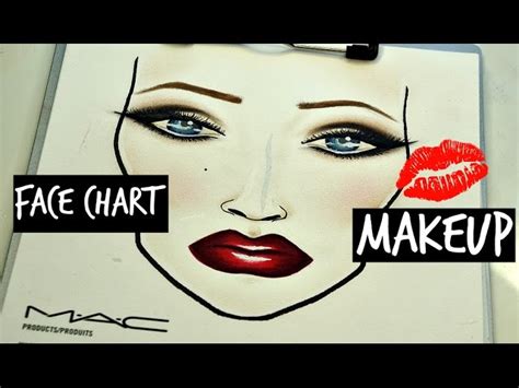 How To Plete A Makeup Face Chart - Infoupdate.org