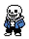 Deltarune - Sans idle animation (fanmade) by PootStablook on DeviantArt