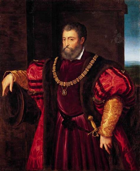 Antonio, Duke of Milan - wears chain of office around his neck | Renaissance fashion ...