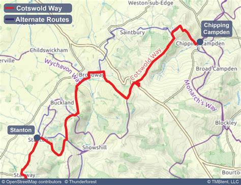 Cotswold Way | Maps & Routes - TMBtent