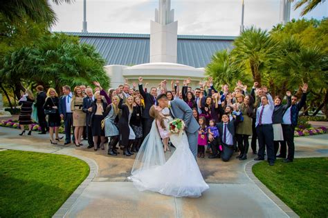 Las Vegas Wedding Photography: Kara + Hyrum LDS Temple Marriage ...