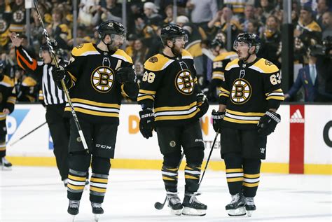 Boston Bruins Season Rides on the First Line's Shoulders