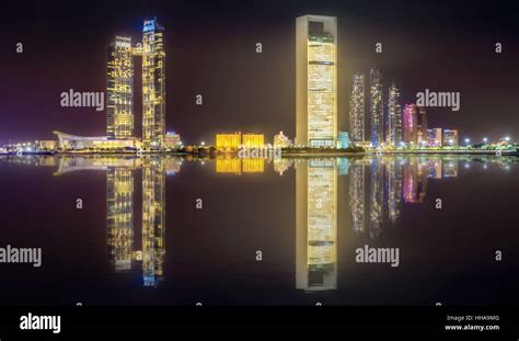 Abu Dhabi Skyline Stock Photo - Alamy