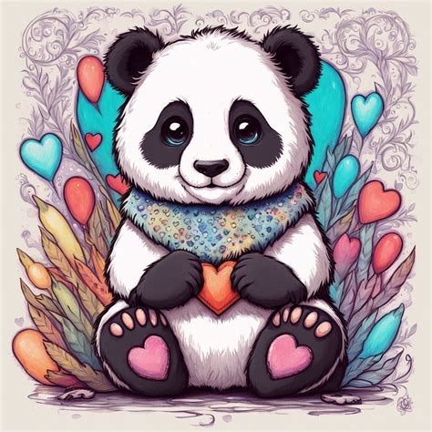 Panda by lynn lynnara - Playground