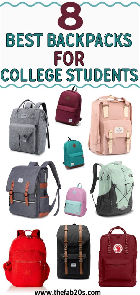 The 8 best college backpacks for both girls and boys! Best college ...