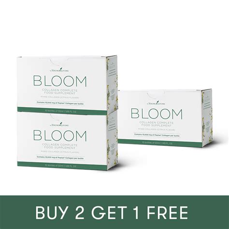 BLOOM Collagen Buy 2pk Get 1pk Free | Young Living Essential Oils