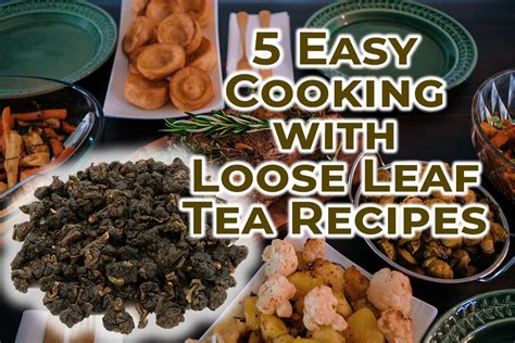 5 Easy Cooking with Loose Leaf Tea Recipes | Eco-Cha Teas