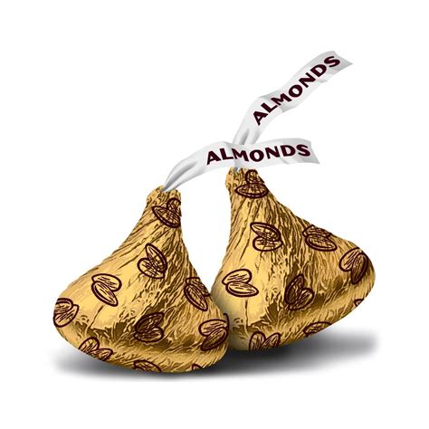 Hershey's kisses with almond mmm good | Chocolate milk, Hersheys, Hershey kisses