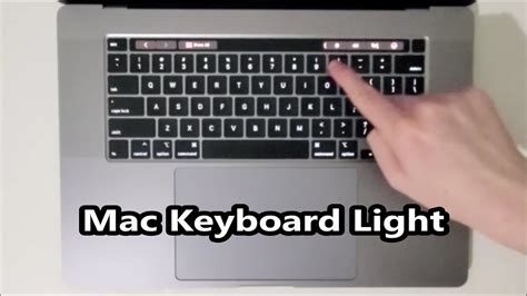 How to Turn Keyboard Light ON or OFF & Adjust Brightness MacBook Pro 16 - YouTube