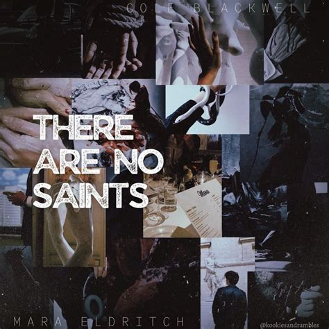 there are no saints poster with images of hands and other things in the background that appear ...