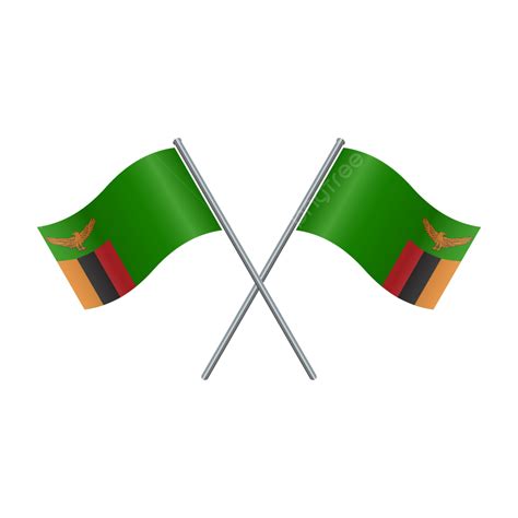 Zambia Flag, Zambia, Flag, National PNG and Vector with Transparent ...