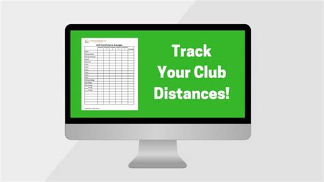 Golf Club Distance Worksheet Download | Golf tips for beginners, Golf gifts, Golf swing