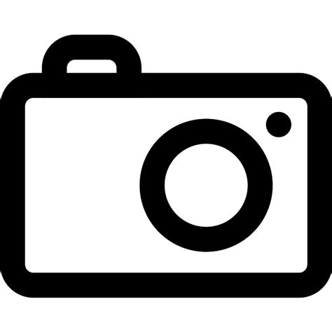 Photography Camera Outline Vector SVG Icon - SVG Repo