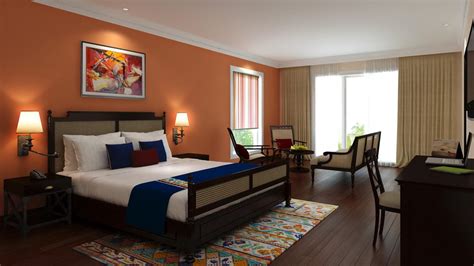 Guest rooms, club Mahindra resort,Varca Beach, Goa - Project By Edifice.