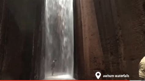 Have You Heard Of Ancient And Mystic Awhum Waterfalls In Enugu Before?(video) - Travel - Nigeria