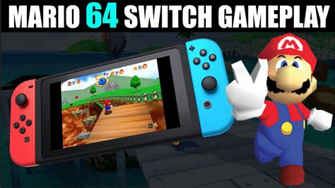 Super Mario 64 HD Switch Gameplay - 1080p Direct Feed - YouTube