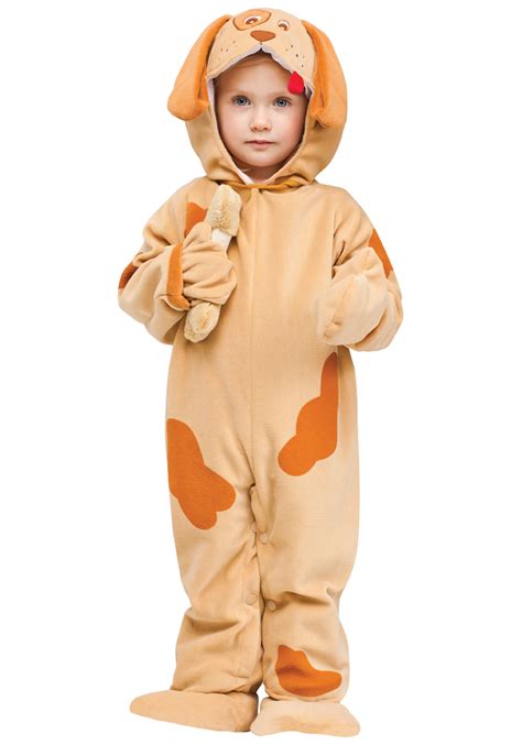 Orange Infant Puppy Costume