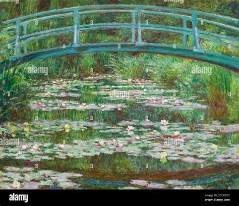 The Japanese Footbridge, Claude Monet, 1899, National Gallery of Art ...