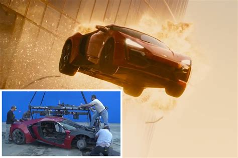 Lykan Hypersport Jump - Behind The Scenes Of Fast And Furious 7