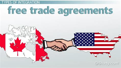 Trade Agreement Definition Economic Integration Theory Levels Types Video Lesson - letterify.info