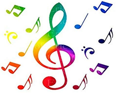 Download High Quality music notes clipart rainbow Transparent PNG Images - Art Prim clip arts 2019