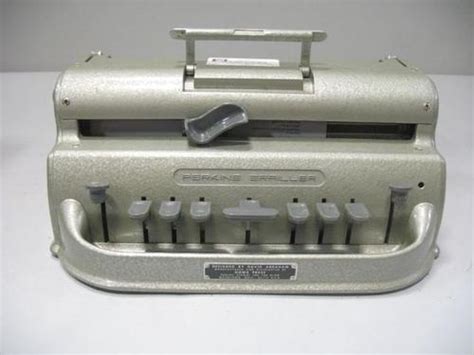 Perkins Brailler Manual Mechanical Braille Printer Blind Antique Typewriter EXC | #253638339