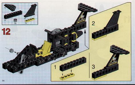 LEGO VTOL Airplane Instructions 8222, Technic