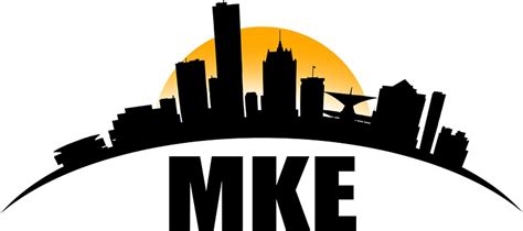 Milwaukee Skyline Silhouette at GetDrawings | Free download