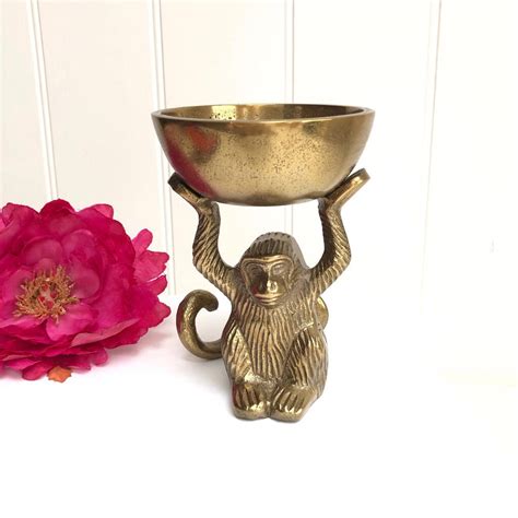 Decorative Gold Monkey Bowl By Pink Pineapple Home & Gifts ...