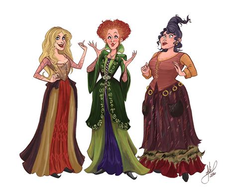 Sanderson Sisters Life-Size Cardboard Cutout Disney Hocus Pocus ...