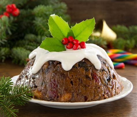 Christmas Pudding, A Typical Christmas Dish from England ...