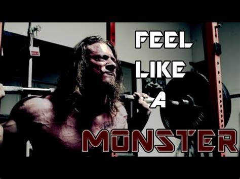 Powerlifting Motivation - "FEEL LIKE A MONSTER" - YouTube