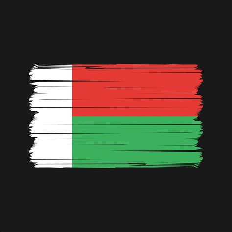 Madagascar Flag Vector. National Flag Vector 11509870 Vector Art at Vecteezy