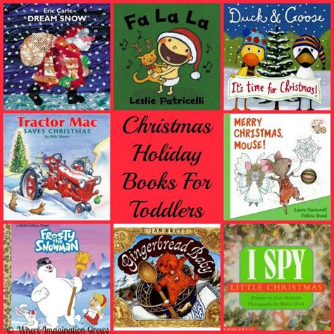 Christmas Books for Toddlers | Toddler books, Christmas books, Preschool christmas