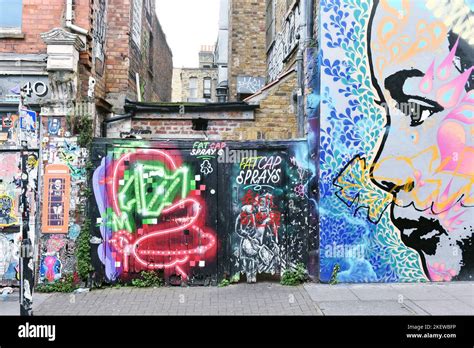 Street art in London - England Stock Photo - Alamy