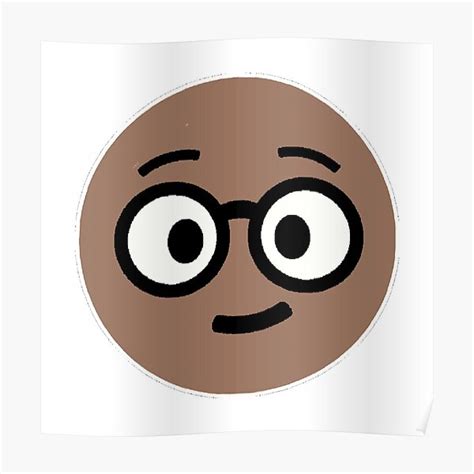 "Nerdy Emoji" Poster by nopemom | Redbubble