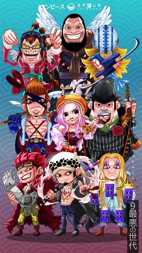 One Piece Supernovas Wallpaper