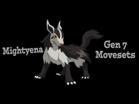 Competitive Pokemon Movesets: Mightyena - YouTube