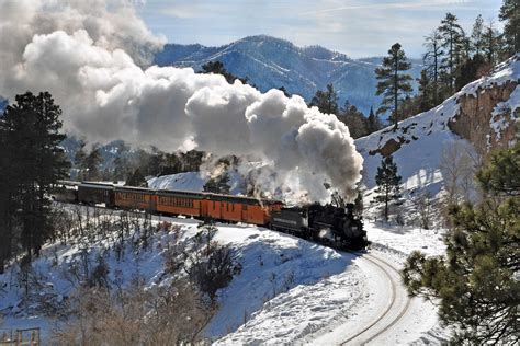 Free photo: Durango-Silverton Train - Engine, Green, HDR - Free ...