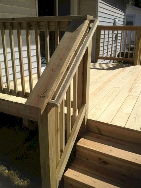 Outstanding Simple Wood Handrail For Outside Steps 2023 | Stair Designs