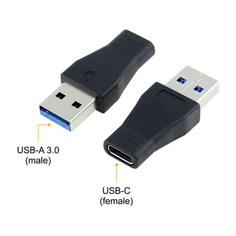 USB-C Type-C (female) to USB 3.0 (male) Adapter