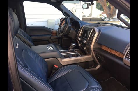 2018 F-150 Limited King of the Hammers interior - F150online.com