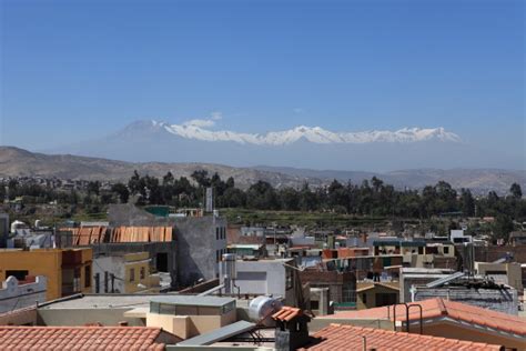 the volcanoes in arequipa peru - Stock image #10032350 | PantherMedia ...